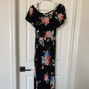 Off the Shoulder Maxi dress